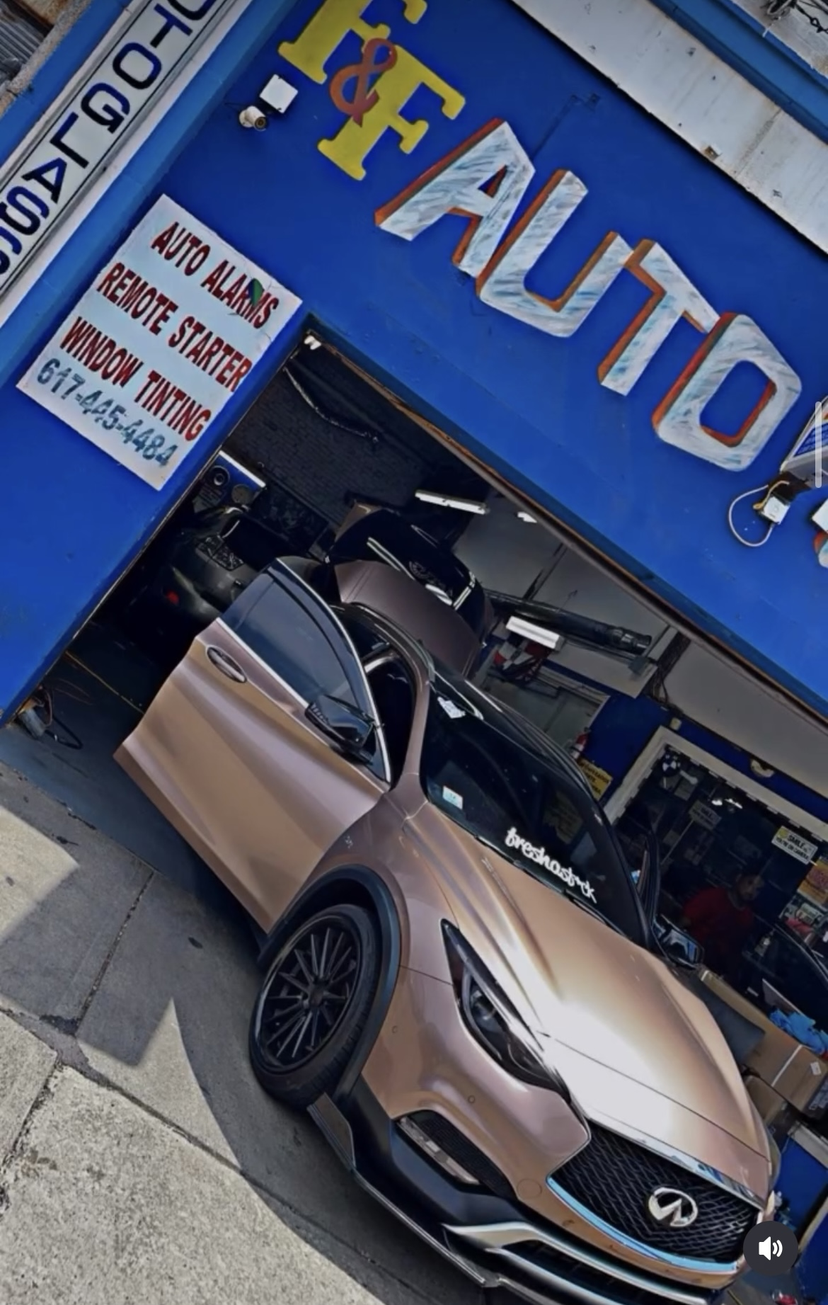 Infiniti Custom Wrap & Tint